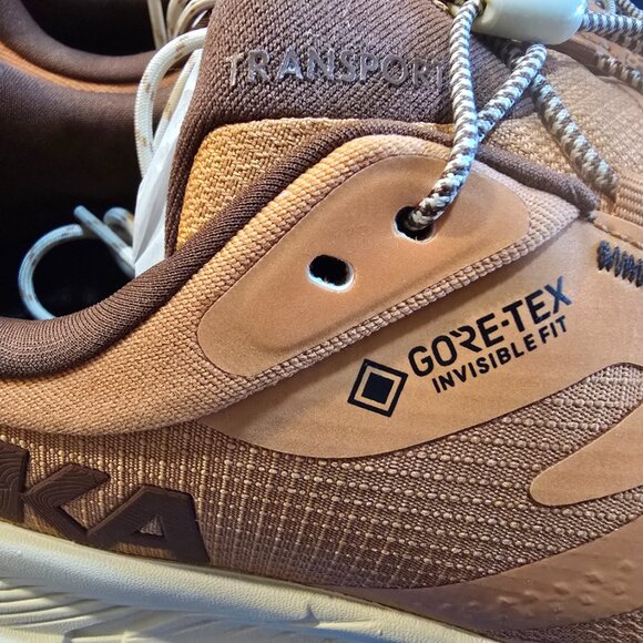 Hoka One One Transport GTX Mens Size 12D Running Shoes Brown Gore-Tex NEW - Picture 6 of 15